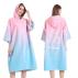100%Microfibre Sublimation Hooded Change Towel with Zip