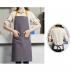 Poly-Cotton Canvas Full Bib Apron With Colour Strap