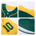 Men's 100%Polyester Sublimated 2-Button Baseball Jersey
