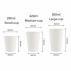Home Compostable Aqueous Single Wall Paper Cups with Cup Sleeve