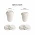 Home Compostable Aqueous Double Wall Paper Cups with Cup Sleeve