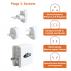 4 Ports Universal Travel Adapter