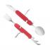Coloured Hardware Camping Cutlery Tool 