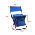 Adult Foldable Camping Chair with Cooler Bag