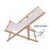 Beach Chair - Beech Frame
