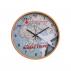 Wood Grain Round Wall Clock