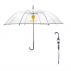 Transparent Eight-Panel Umbrella