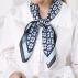 Silk Satin Chiffon Scarf