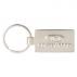 Custom Shaped Die Struck Keyring