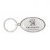 Custom Shaped Metal Epoxy Domed Keyring