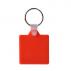 Square Hard Plastic Keyring