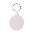 Round Hard Plastic Keyring