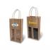 Jute Double Wine Carrier with Window