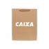 Medium Vertical Paper Bag With Fabric Flat Handle(210 x 270 x 110mm)
