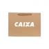 Medium Crosswise Paper Bag with Fabric Flat Handle(270 x 200 x 80mm)