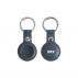 PU Leather AirTag Holder with Keyring