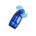 Transparent Colorful Handy Fan