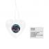 Heart Shaped Clear Plastic Ornament