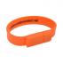 Rectangular Silicone Wristband Flash Drive