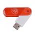 Transparent Swivel Flash Drive