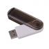 Transparent Swivel Flash Drive