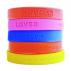Debossed ED Silicone Wristband