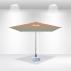 3x3m Square Stock Colour Commercial Market Umbrella