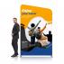 1.5m x 2.3m Inclined Portable Exhibit Display Wall