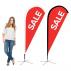 Small Teardrop Banner