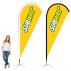 Medium Teardrop Banner