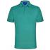 Mens Bamboo Charcoal Cororate Short Sleeve Polo