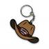 Custom Moulded 2D PVC Keyring