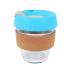 8 OZ Reusable Glass Coffee Mug
