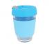 12 OZ  Reusable Glass Coffee Cup