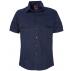 Open Front Short Sleeve Shirt