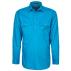Mens Pilbara Closed Front L/S Shirt