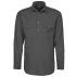 Mens Pilbara Closed Front L/S Shirt
