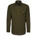 Mens Pilbara Closed Front L/S Shirt