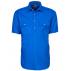 Mens Pilbara Closed Front S/S Shirt