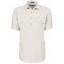 Mens Pilbara Closed Front S/S Shirt