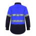 Ladies 2 Tone Vented Light Weight Open Front