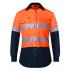 Ladies 2 Tone Vented Light Weight Open Front