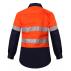 Ladies 2 Tone Vented Light Weight Open Front