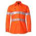 Ladies Vented Light Weight Open Front
