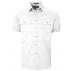 Mens Pilbara Open Front S/S Shirt