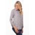 Modern Gingham Long Sleeve Ladies Dress Shirt