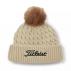 Beanie Cable Knit Pom Pom