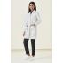 Womens Hope Long Line Lab Coat