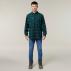 Mens Foundations Check Flannel Long Sleeve Shirt