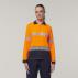 Womens Long Sleeve Hi Vis Taped Polo